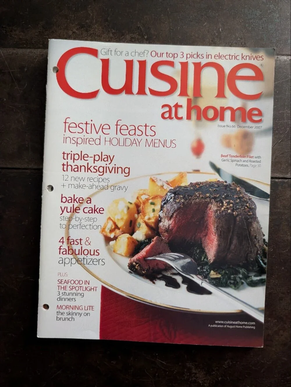 Cuisine At Home Magazine Bundle - Issues 66-68